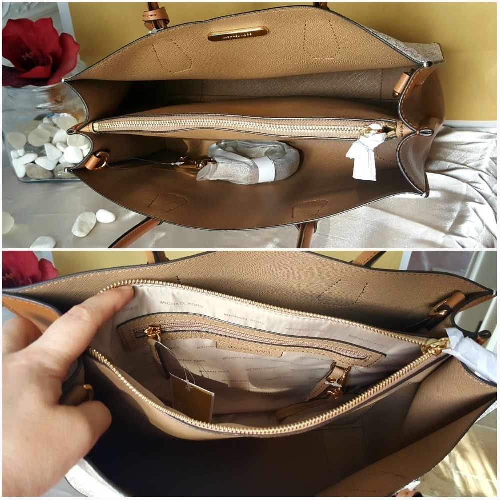 NWT Michael Kors Mercer & Wallet - Picture 4 of 8